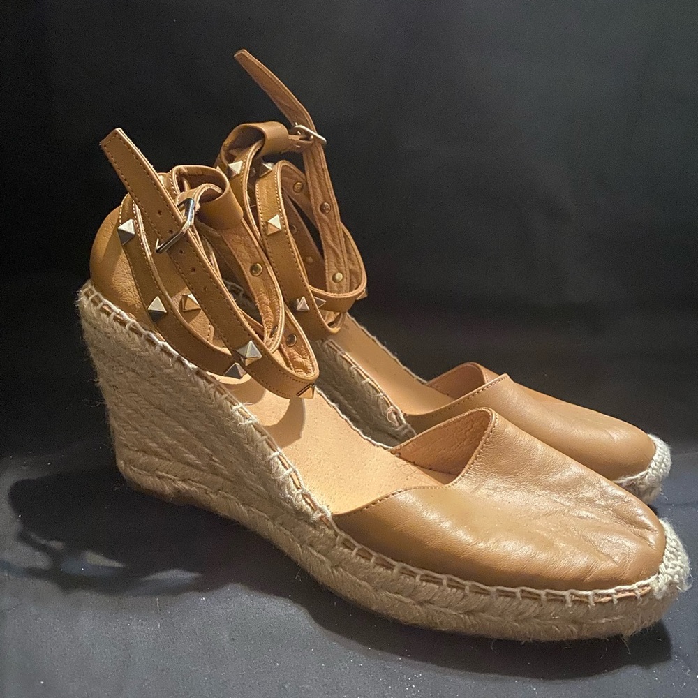 Maypol studded closed toe espadrilles. Love these shoes, beautiful leather.